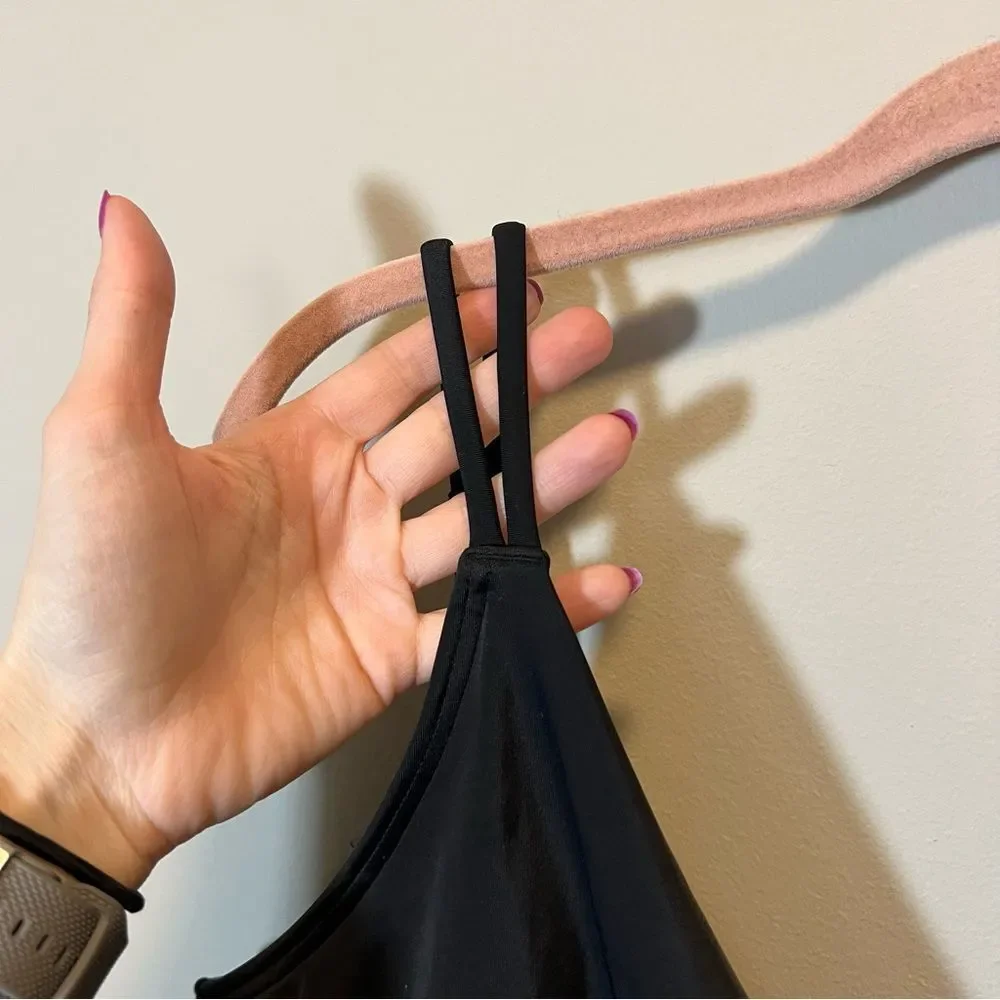 Lands’ End Black Swim Dress Swimsuit‎ Large 14-16